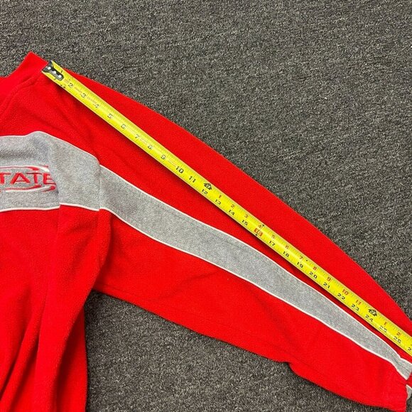 Vintage 90s Y2K Starter Team Ohio State Buckeyes OSU Pullover Fleece Sweatshirt - Picture 9 of 15